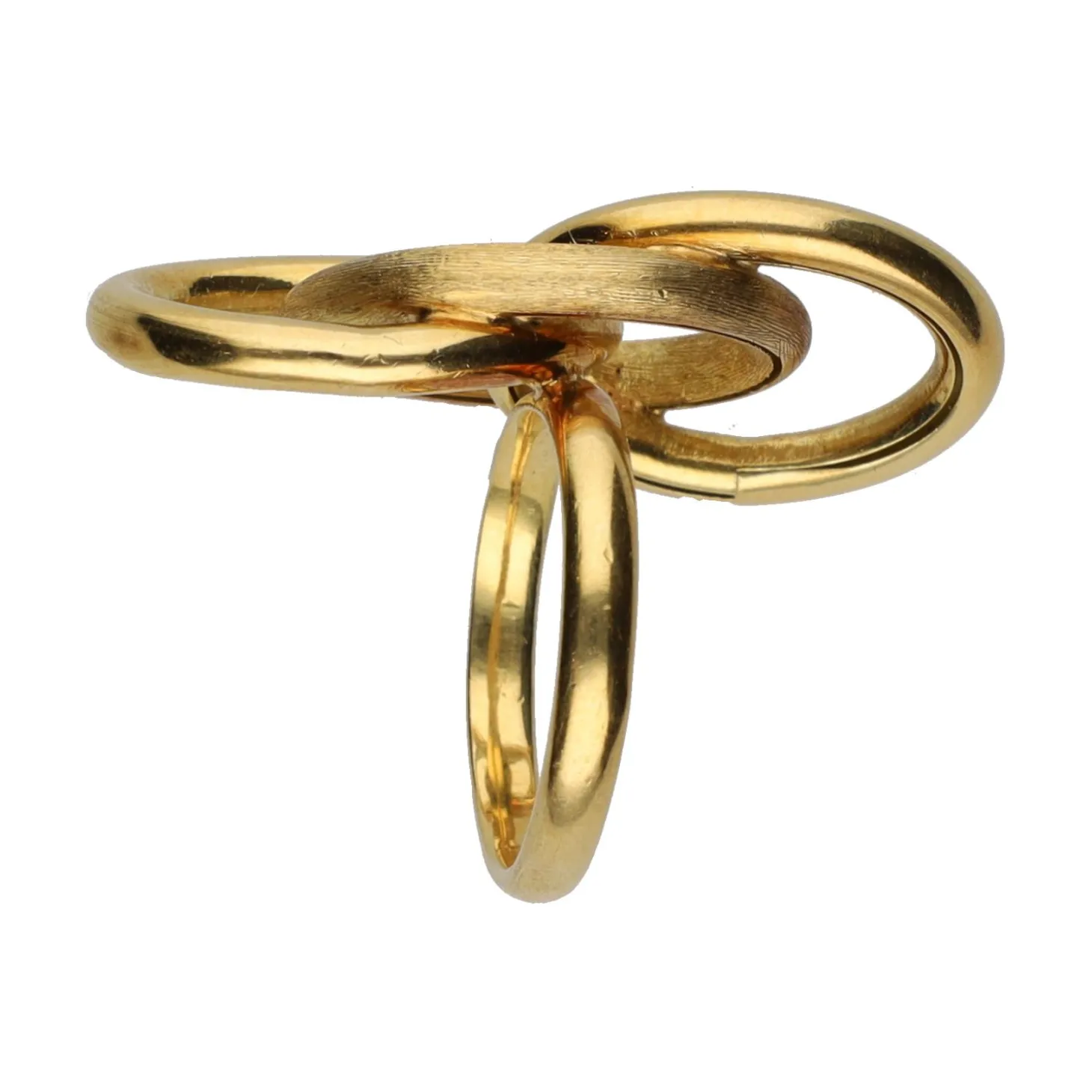 ANILLOS / SORTIJAS Sortija realizada en oro amarillo. Talla 13.