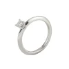 ANILLOS / SORTIJAS Sortija solitario platino peso 0,21 cts.