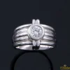 ANILLOS / SORTIJAS Sortija solitario oro blanco