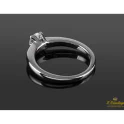 ANILLOS / SORTIJAS Sortija solitario oro blanco.
