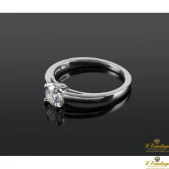 ANILLOS / SORTIJAS Sortija solitario bulgari oro blanco