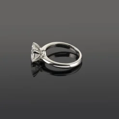 ANILLOS / SORTIJAS Sortija solitario oro blanco color g, pureza vvs2 y peso 1,66 cts.