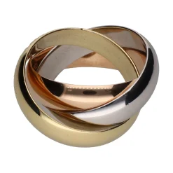 ANILLOS / SORTIJAS Sortija trinity ancha de cartier. Talla 52.