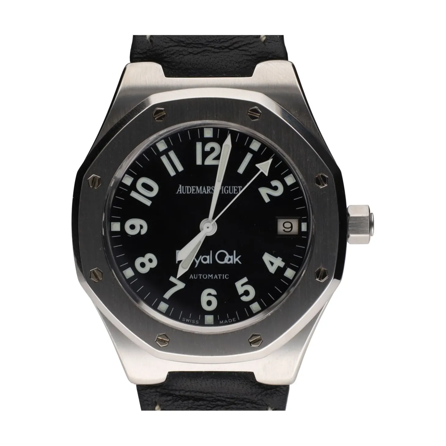 AUDEMARS PIGUET Royal oak acero cuero automático 36mm.