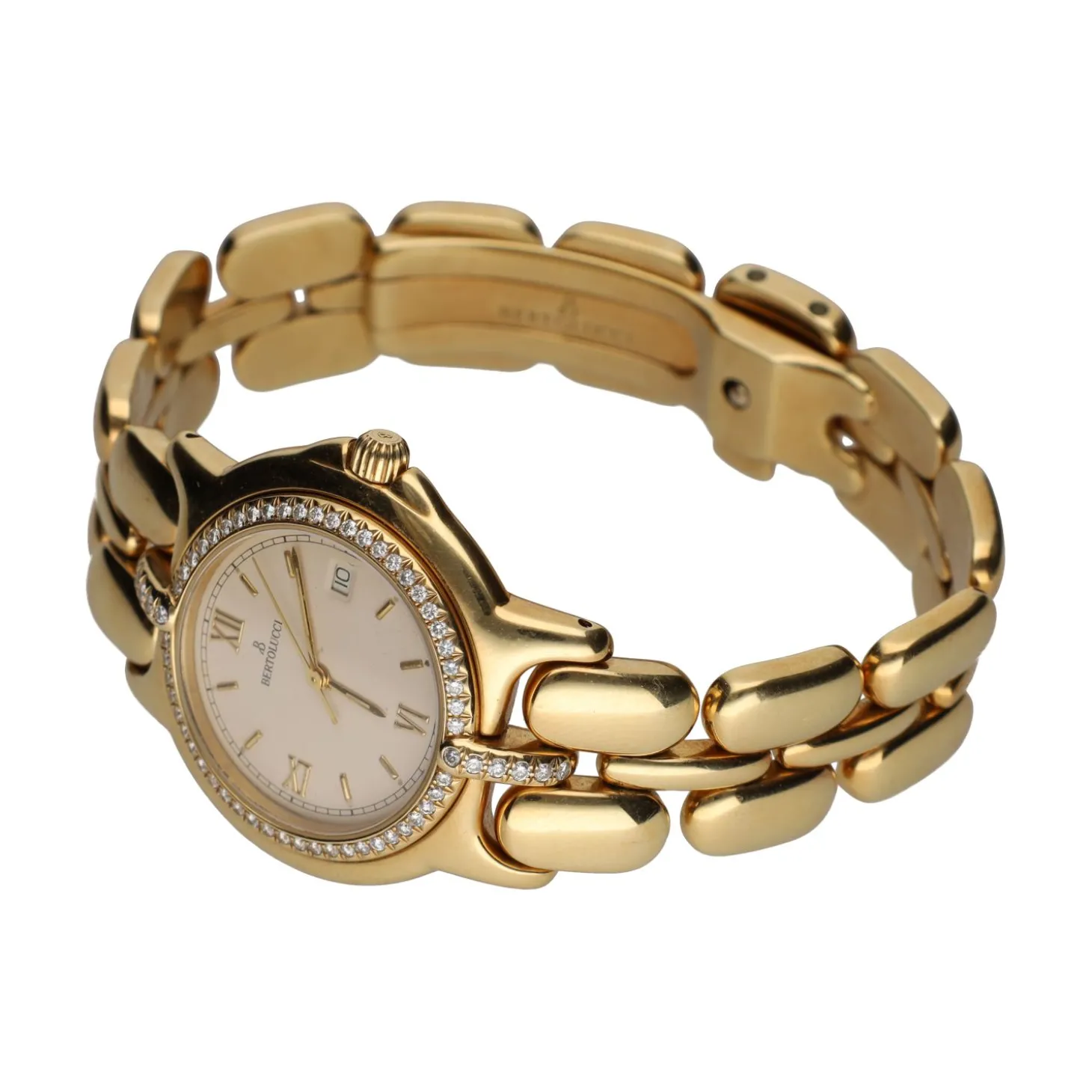 BERTOLUCCI Señora oro amarillo brillantes 32mm.