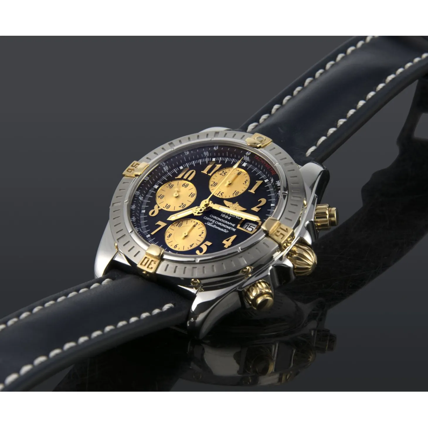 BREITLING Chronomat evolution acero y oro automático 44mm