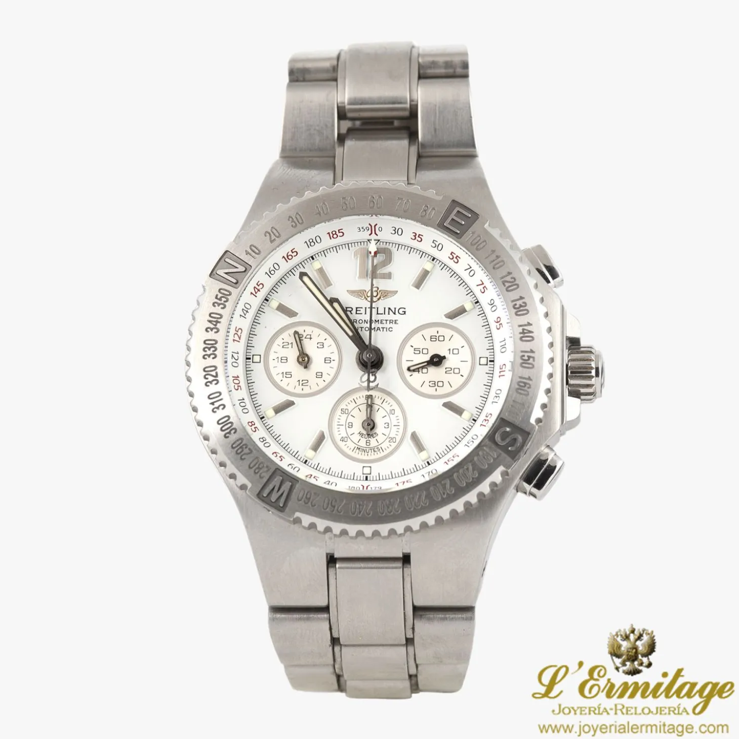 BREITLING Hércules acero 45mm.
