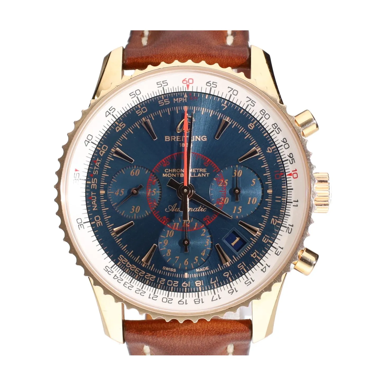 BREITLING Montbrillant 01 oro rosa 40mm.