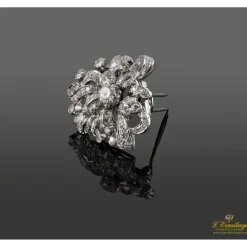 BROCHES / ALFILERES Alfiler oro blanco y diamantes