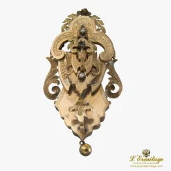 BROCHES / ALFILERES Broche-alfiler antiguo oro amarillo y perlas