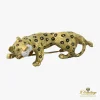 BROCHES / ALFILERES Broche-alfiler pantera oro amarillo y esmalte