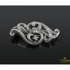 BROCHES / ALFILERES Broche-alfiler oro blanco y diamantes