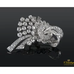 BROCHES / ALFILERES Broche doble de escote
