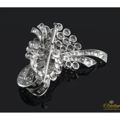 BROCHES / ALFILERES Broche doble de escote