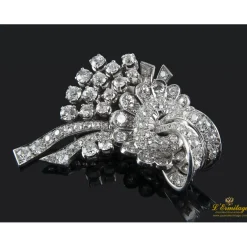 BROCHES / ALFILERES Broche doble de escote