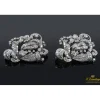BROCHES / ALFILERES Broche tu y yo oro blanco y diamantes