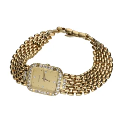 BUCHERER Señora oro amarillo con brillantes.