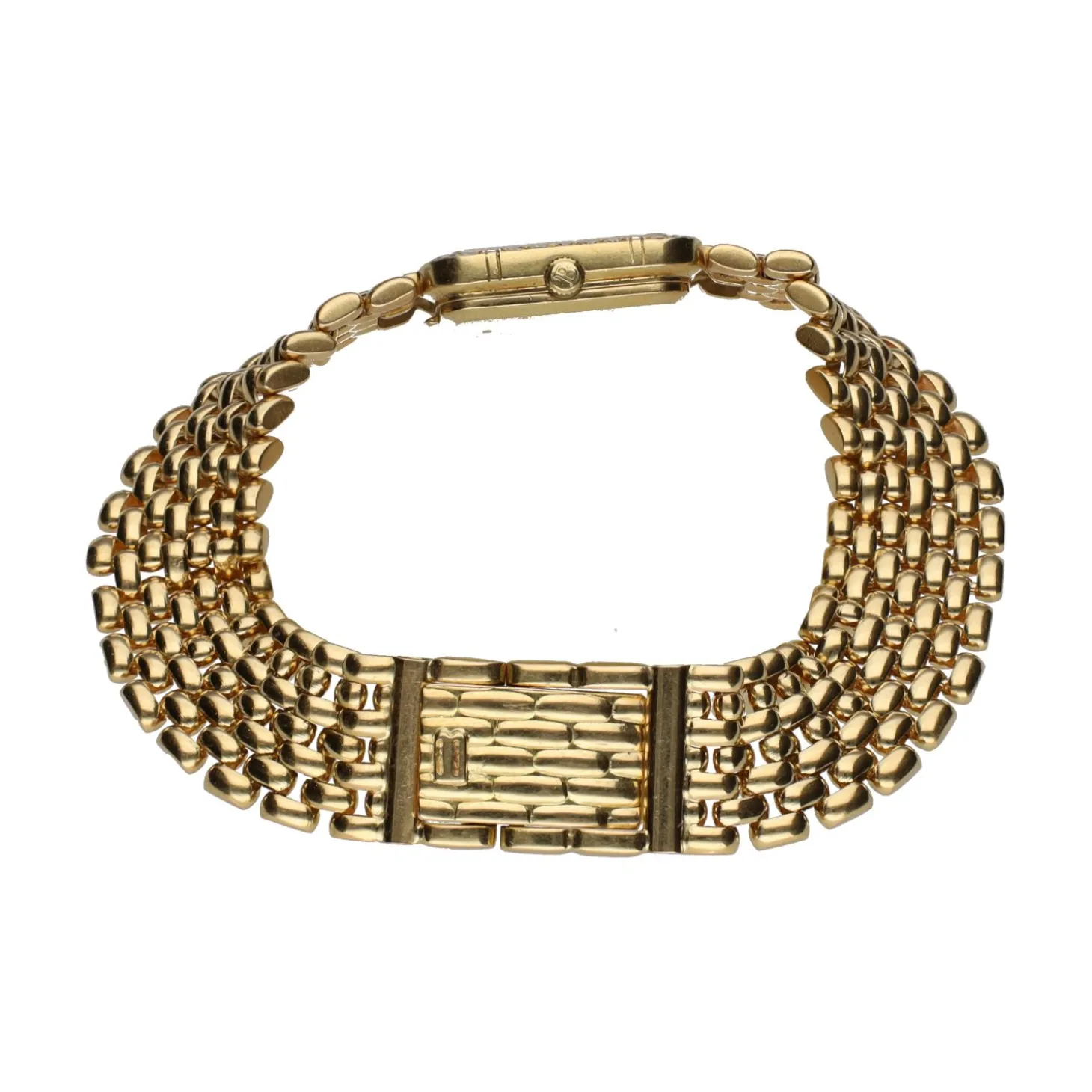 BUCHERER Señora oro amarillo con brillantes.