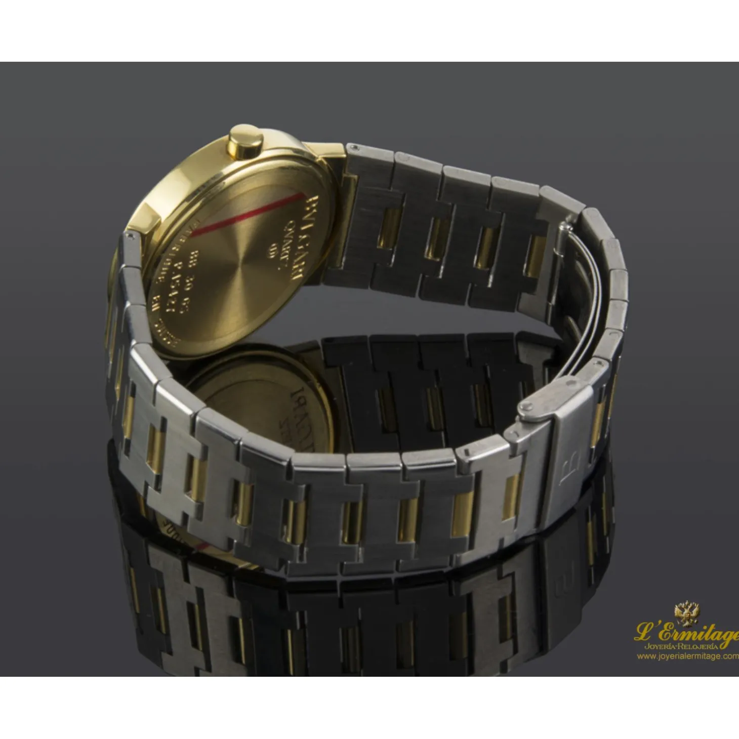 BULGARI Bulgari acero y oro 30mm