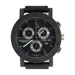 BULGARI Carbongold chronograph roma 38mm.