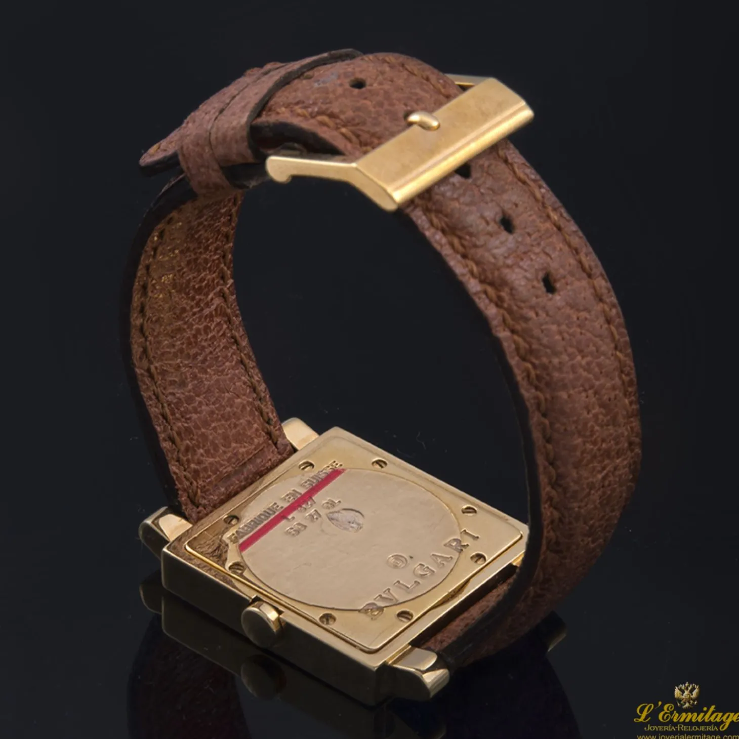 BULGARI Quadrator oro.
