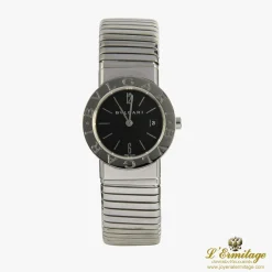 BULGARI Tubogas acero cuarzo señora 26mm