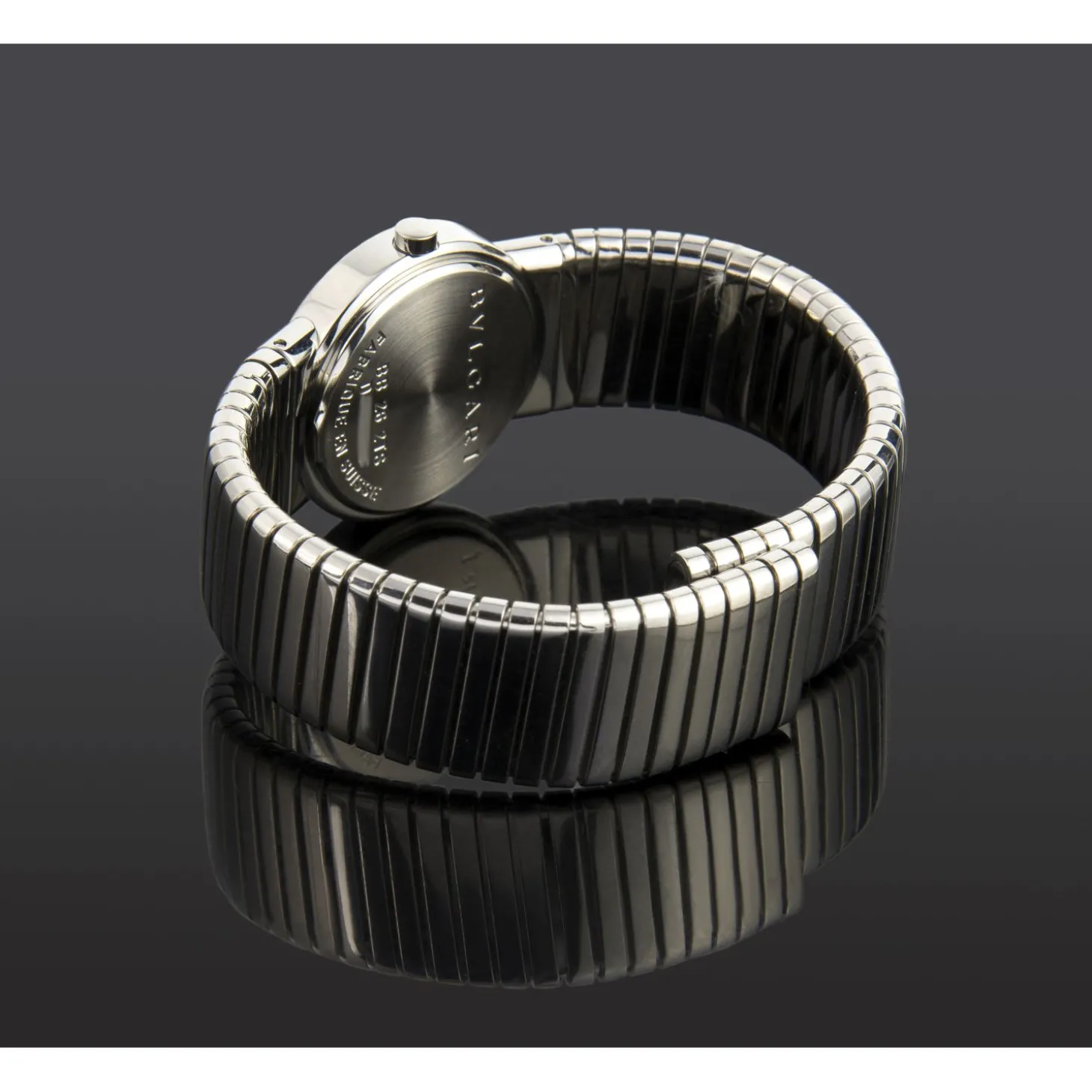 BULGARI Tubogas acero cuarzo señora 26mm