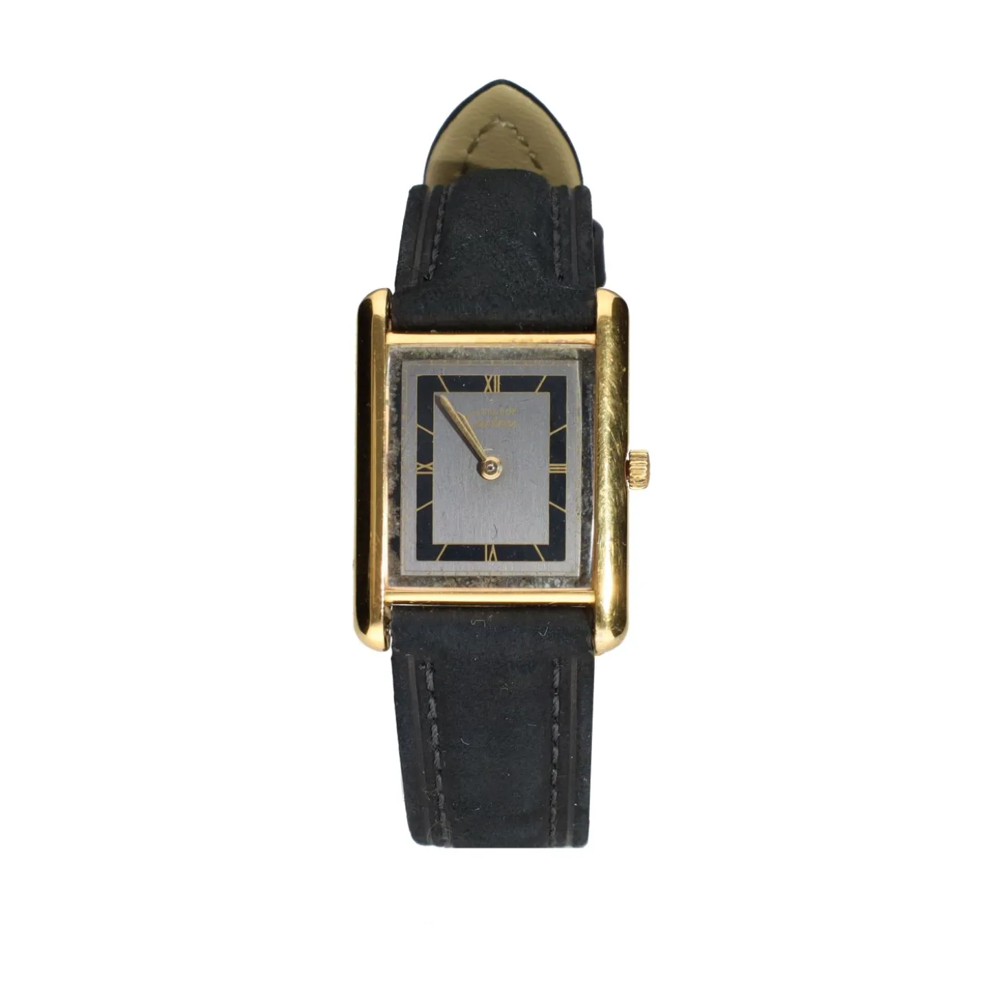 CARTIER Must de cartier plaque quartz.