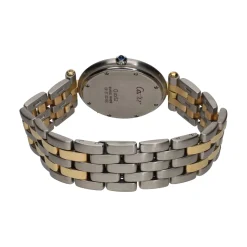 CARTIER Panthere ronde acero y oro 30mm.