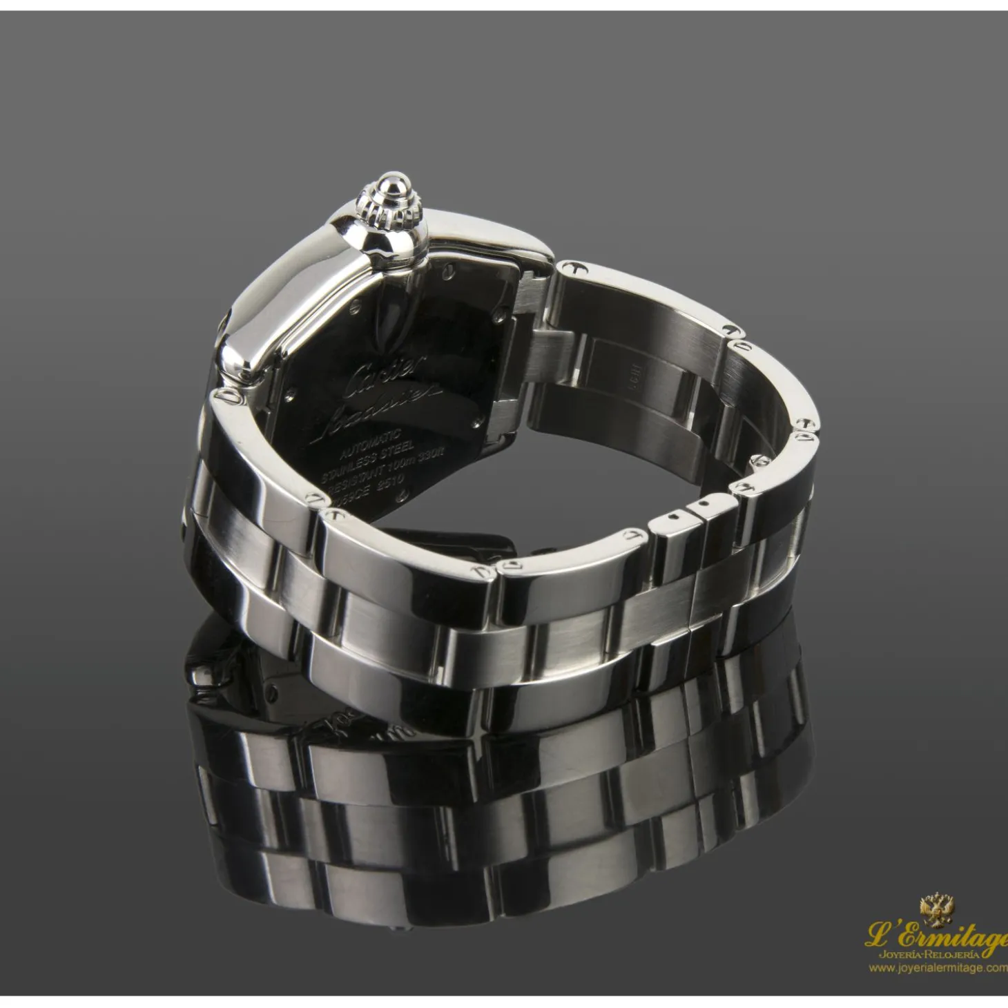 CARTIER Roadster acero automático caballero