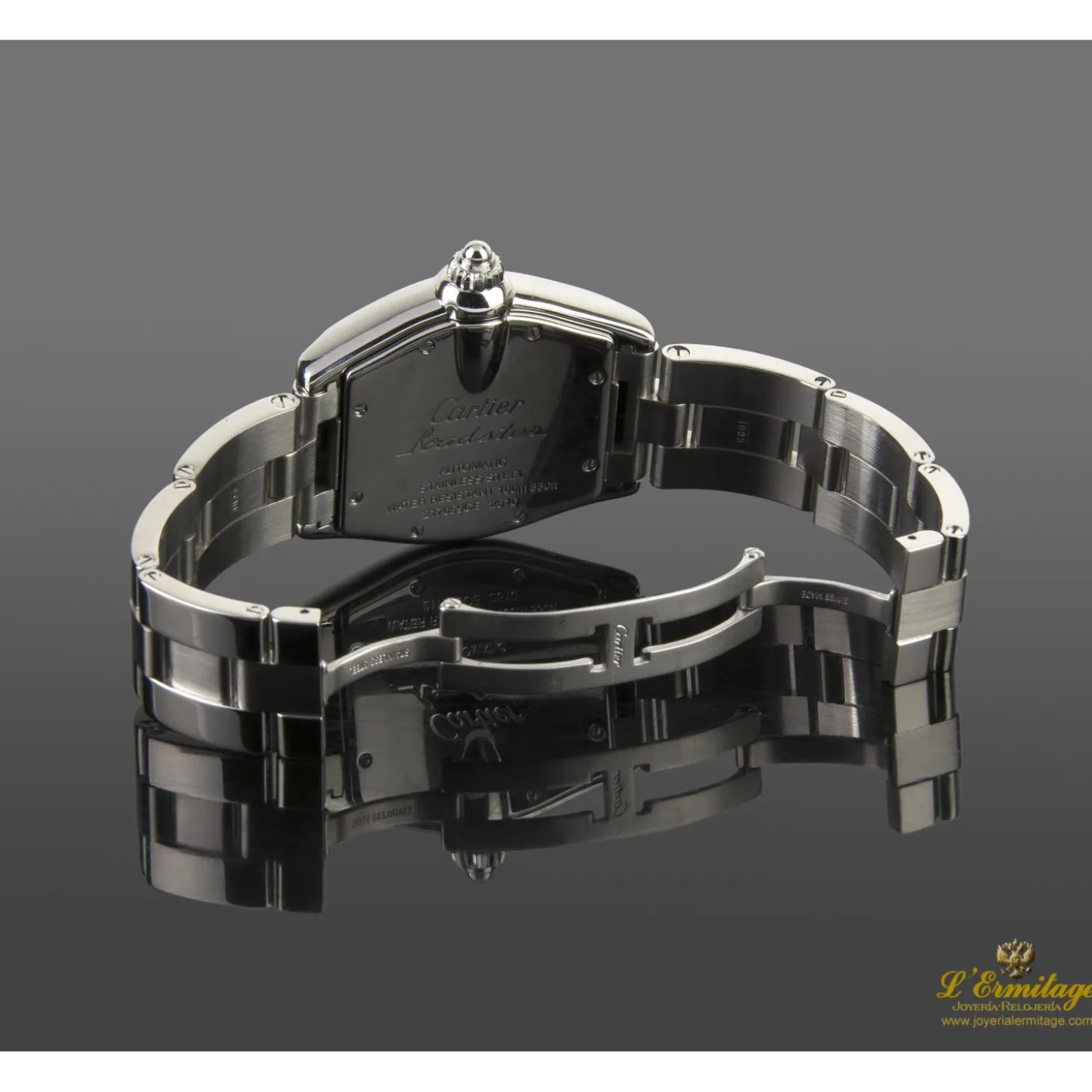 CARTIER Roadster acero automático caballero