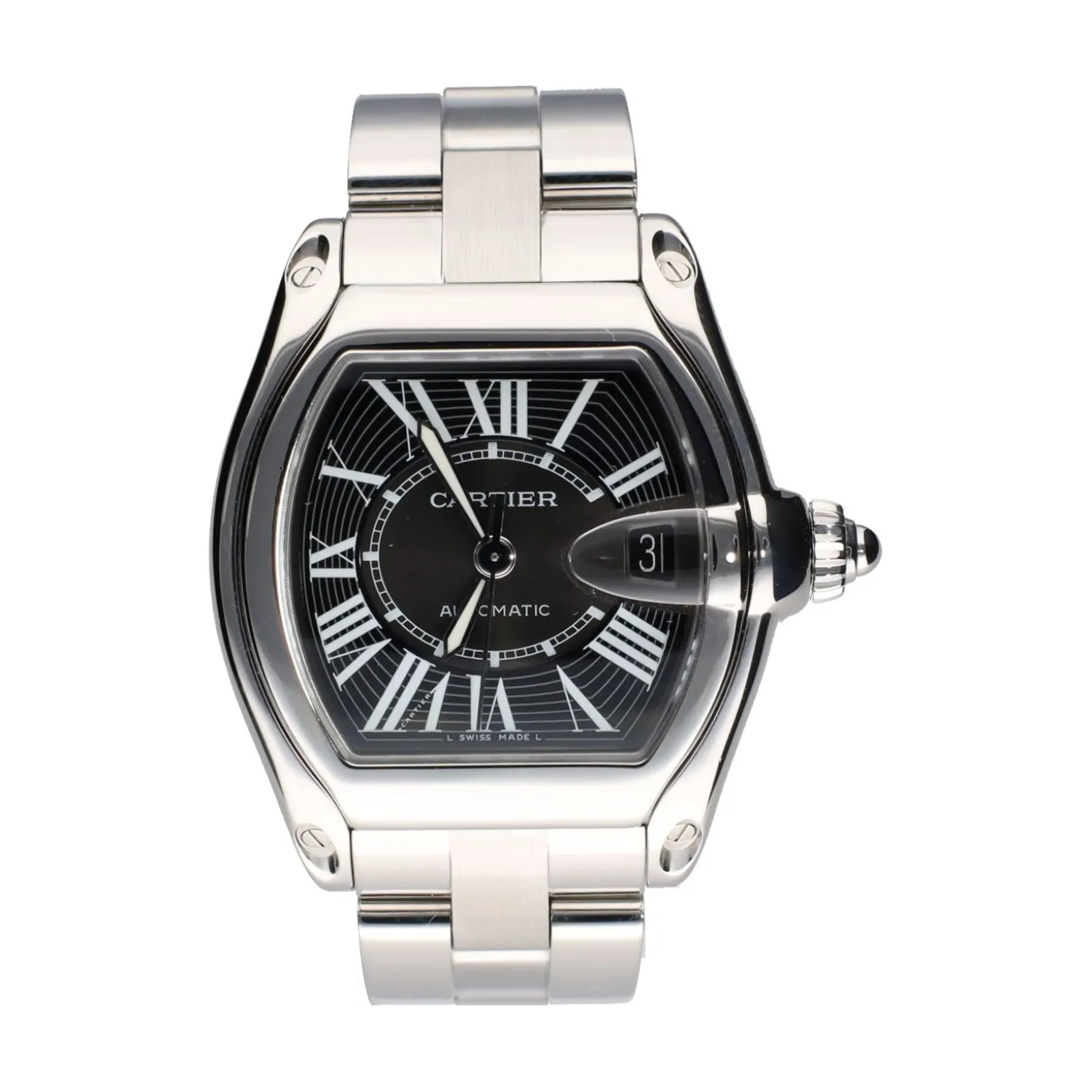 CARTIER Roadster acero automático 37mm.