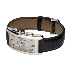 CARTIER Tank americano chronograph oro blanco 26mm.