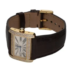 CARTIER Tank divan oro amarillo brillantes.