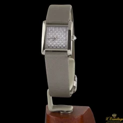 CARTIER Tank frances oro blanco diamantes señora