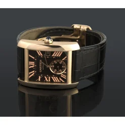 CARTIER Tank mc oro rosa caballero.