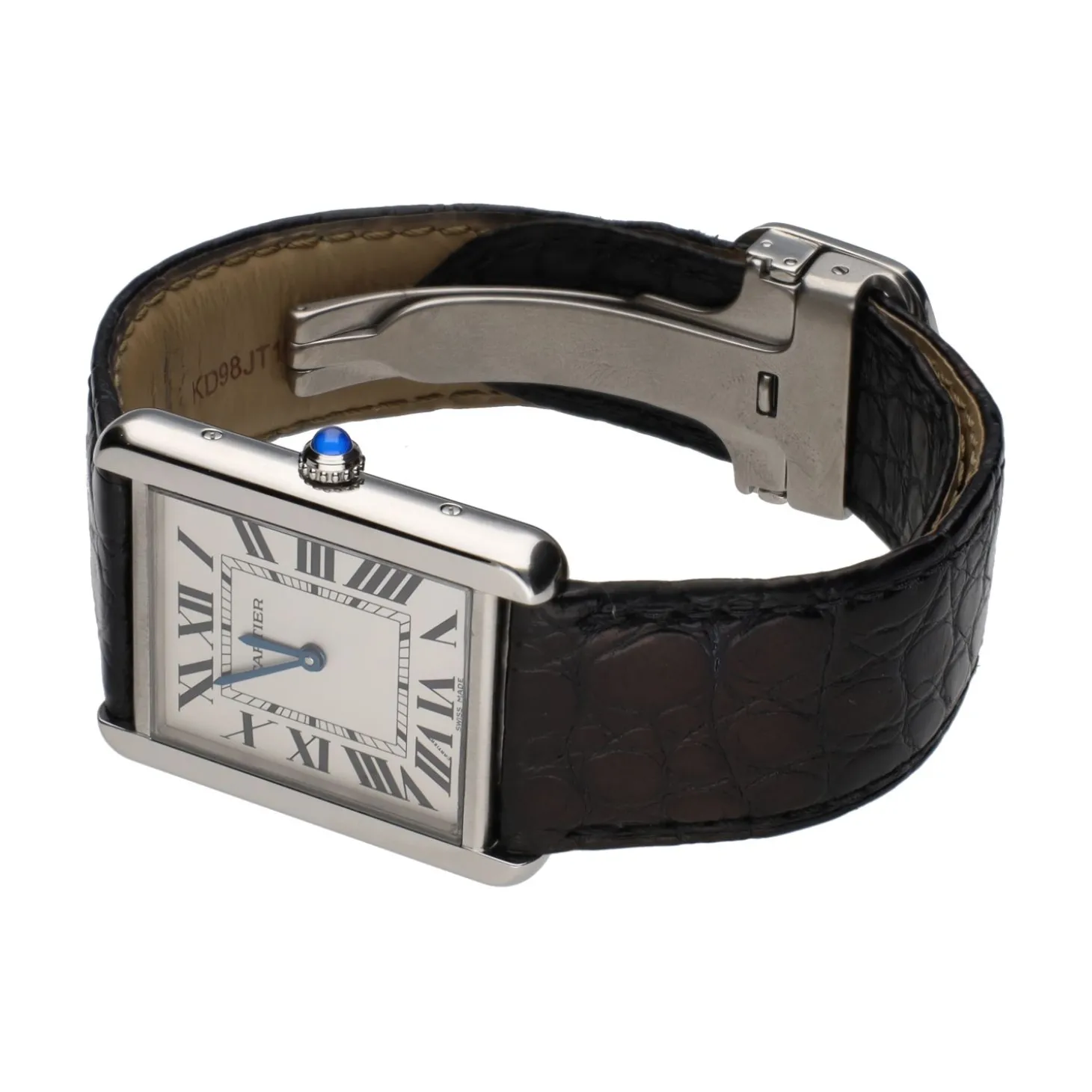 CARTIER Tank solo acero 27mm quartz.