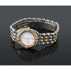 CHOPARD Gstaad acero y oro brillantes señora.