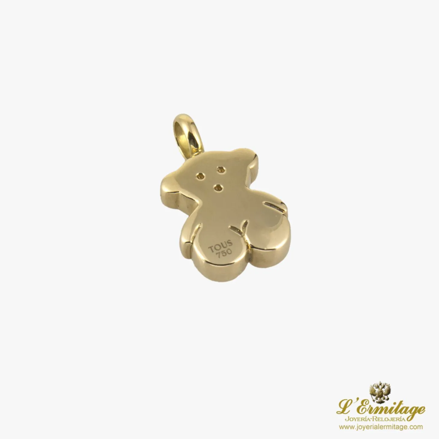 COLGANTES Colgante oro amarillo oso grande sweet dolls