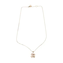 COLLARES Collar bulgari fiorever en oro rosa y brillantes.