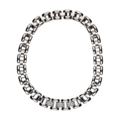 COLLARES Collar chopard en oro blanco y brillantes.