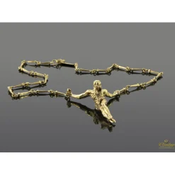 COLLARES Collar cristo dalí oro amarillo