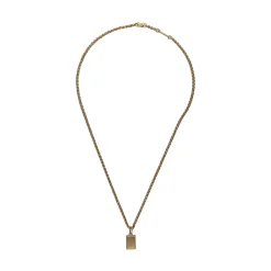 COLLARES Collar de cartier en oro amarillo. Largo 42cm.