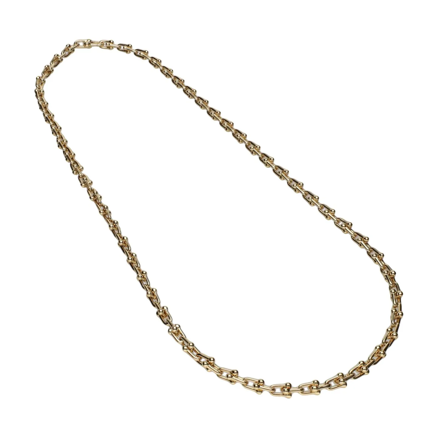 COLLARES Collar de tiffany & co. En oro oro amarillo. Medida 40cm.