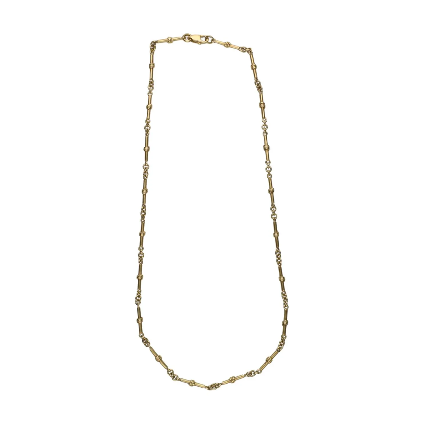 COLLARES Collar en oro amarillo. 40Cm.