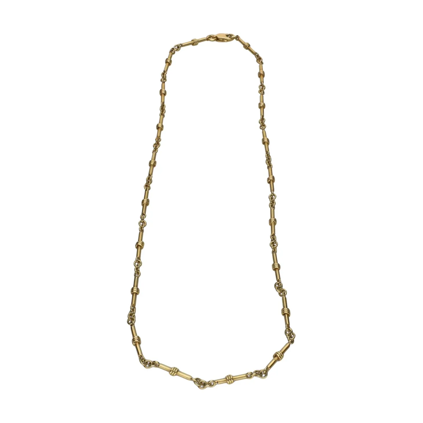 COLLARES Collar en oro amarillo. 40Cm.