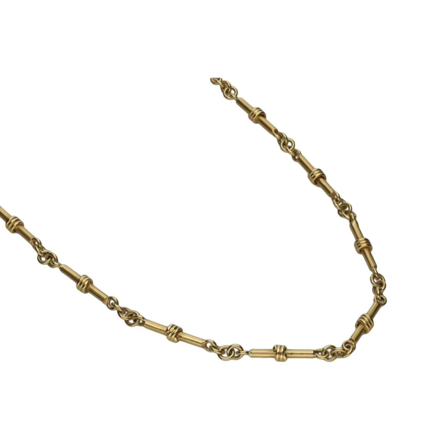 COLLARES Collar en oro amarillo. 40Cm.