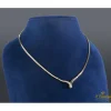 COLLARES Collar en oro amarillo con brillantes