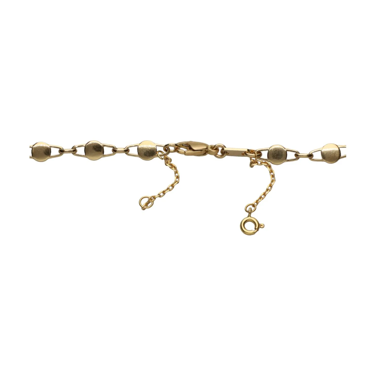 COLLARES Collar en oro amarillo y oro blanco con colgante en forma de osito.