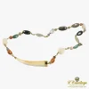 COLLARES Collar oro amarillo colmillo